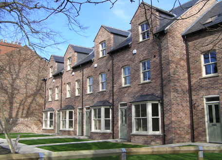 St Johns Place – Conservation area development of six townhouses